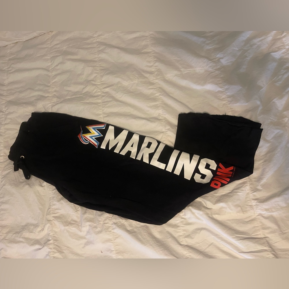 Victoria secret PINK Miami marlins sweatpants.